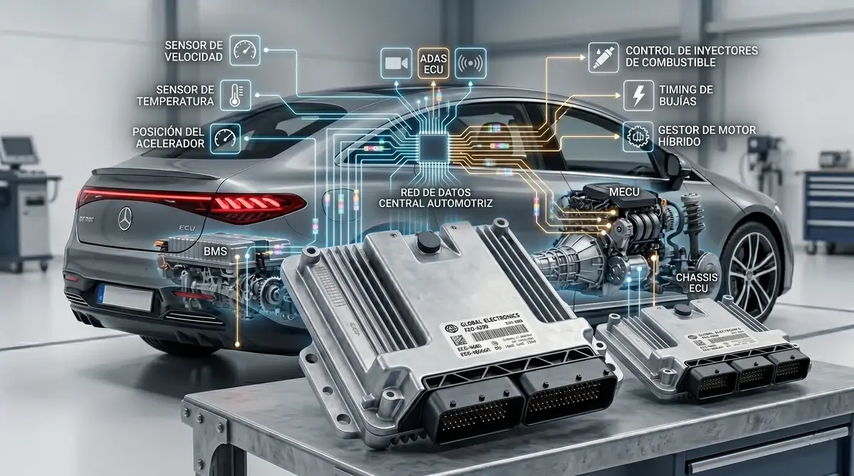 Línea de producción para electrónica de vehículos eléctricos