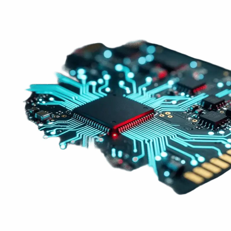 Circuito impreso fabricado por Autel Sistems